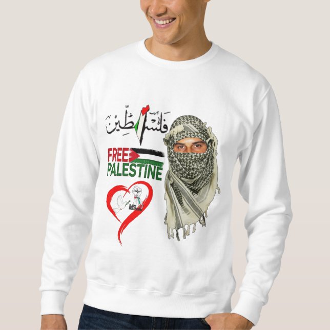 Free Palestine Sweatshirt (Devant)