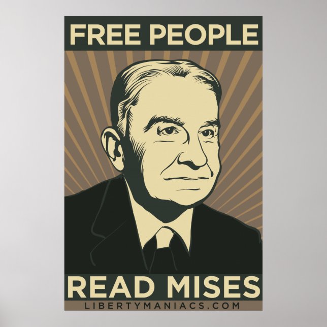Free People Read Mises Poster (Devant)