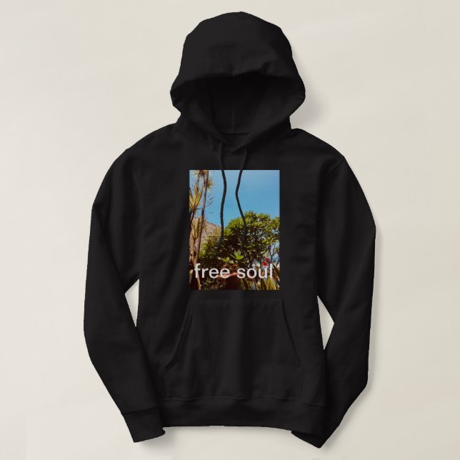 free soul island sweat - shirt à capuche (Design devant)