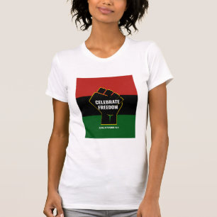 FREEDOM Pan African Christian JunetDix T-Shirt