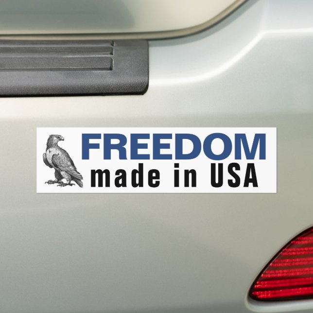 Freedom USA - Sticker pour pare-chocs (En voiture)