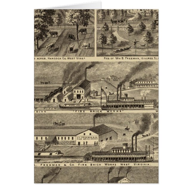 Freeman Brothers Works, Ohio (Devant)