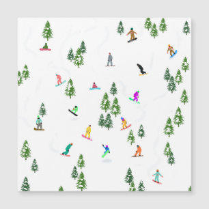 Freeride Snowboarder Illustration de snowboard
