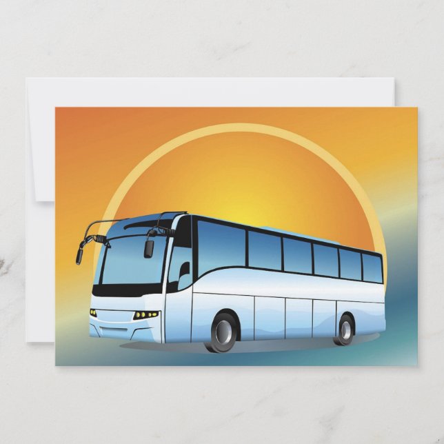 FreeVector-Bus Voyage en transport (Devant)