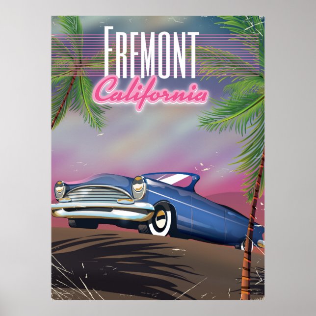 Fremont California travel poster (Devant)