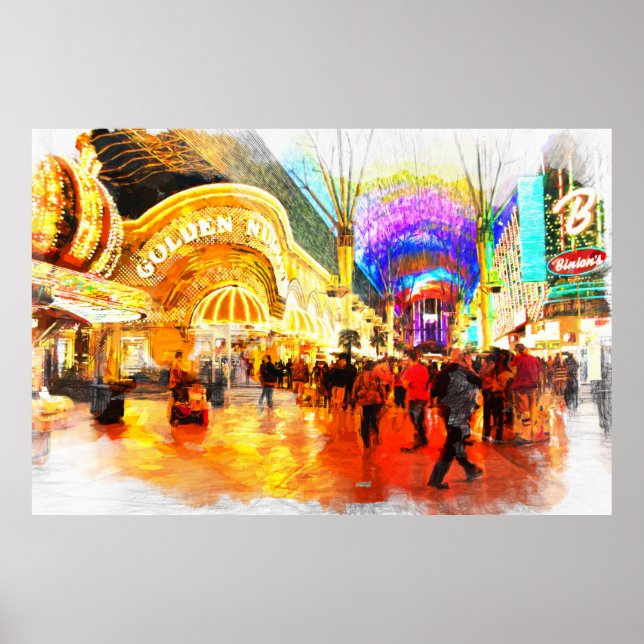Fremont Street Experience Las Vegas Value Poster (Devant)