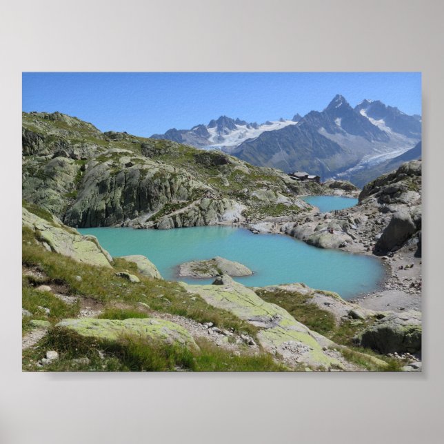 French Alps Lac Blanc Poster (Devant)