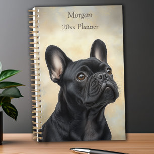 French Buldog Black Frenchie Portrait personnel