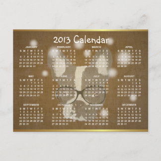 French Bulldog 2013 Calendrier Carte postale de No