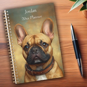 French Bulldog Fawn Frenchie Portrait Personnalisé