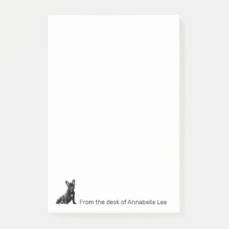 French Bulldog Personnaliser les notes post-it