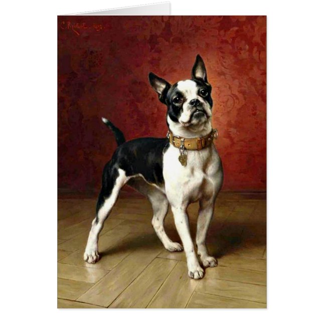 French Bulldog - tableau de Carl Reichert (Devant)