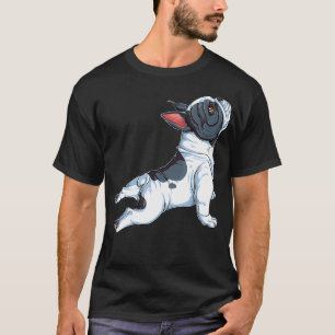 French Bulldog Yoga T-shirt Frenchie Namaste Men F