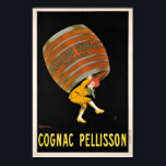 French Cognac Annonces Art Déco Vintage<br><div class="desc">REPRO. impression d'une affiche publicitaire (publicités) conçue par Cappiello pour French Cognac Pellisson Père & Co, vers 1907. numériquement rénové pour faire ressortir les couleurs d'origine, encore mieux et réparer autant d'imperfections que possible. Cette oeuvre d'art aurait l'air génial lorsqu'elle est encadrée dans la maison, le bureau, le bar, le...</div>