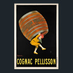 French Cognac Annonces Art Déco Vintage<br><div class="desc">REPRO. impression d'une affiche publicitaire (publicités) conçue par Cappiello pour French Cognac Pellisson Père & Co, vers 1907. numériquement rénové pour faire ressortir les couleurs d'origine, encore mieux et réparer autant d'imperfections que possible. Cette oeuvre d'art aurait l'air génial lorsqu'elle est encadrée dans la maison, le bureau, le bar, le...</div>