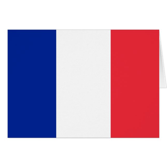 French Flag (Devant horizontal)