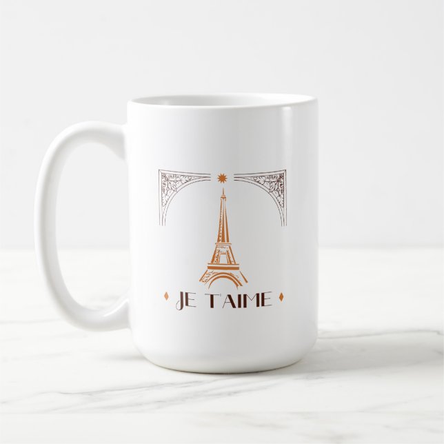 French I Love You Coffee Mug (Gauche)