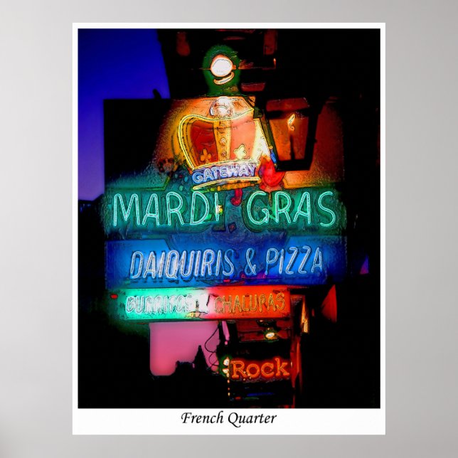 French Quarter, poster (Devant)