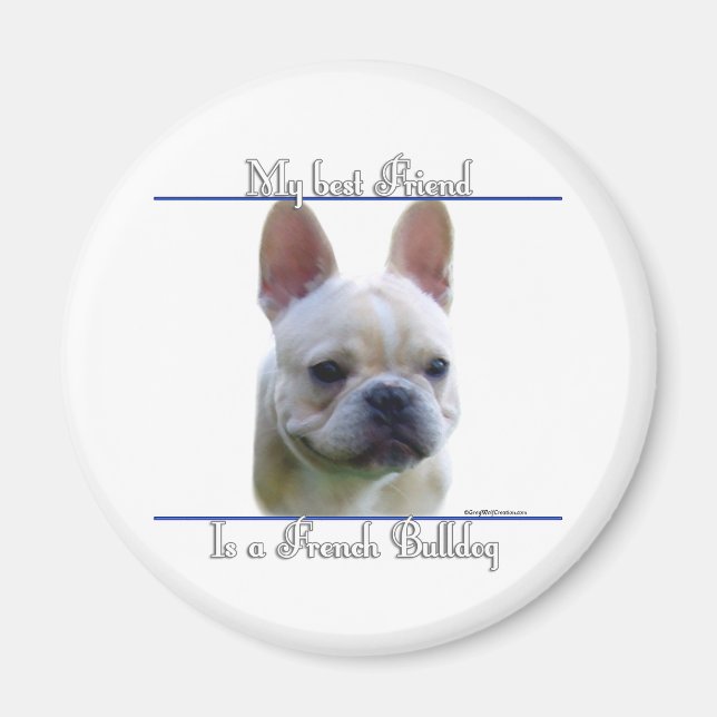 Frenchie Best Friend 2 - Magnet (Devant)