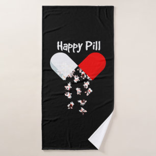 Frenchie Gift Happy Pill French Bulldog Cadeau