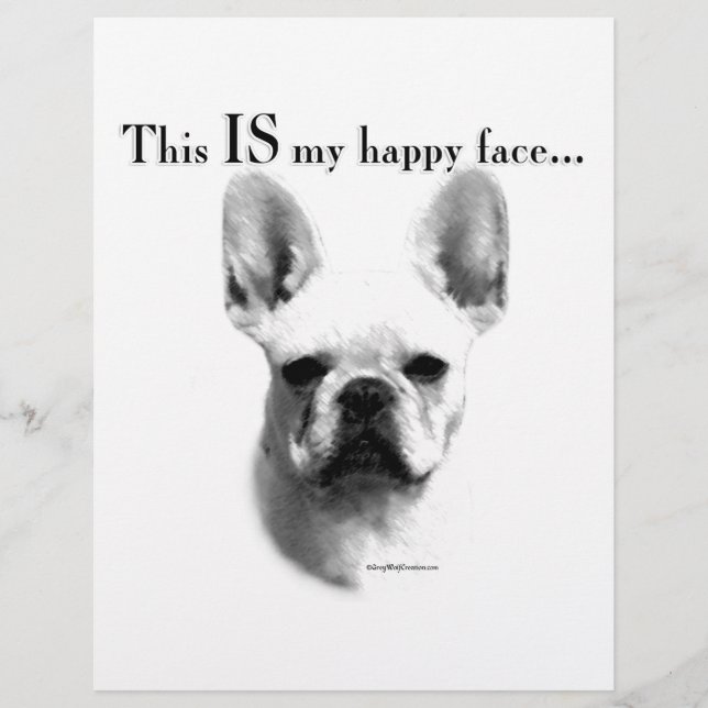 Frenchie Happy Face (Devant)