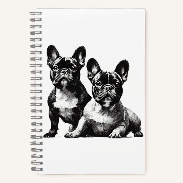 Frenchie Journal, French Bulldog Journal (Recto)