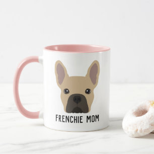 Frenchie Mom Light Fag French Bulldog Mug