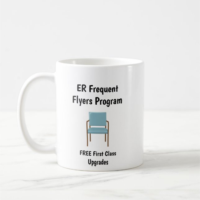 Fréquente ER Flyers Mug (Gauche)