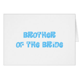 Frère de la mariée