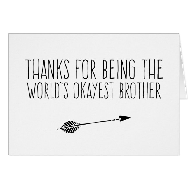 Frère d'Okayest du monde drôle (Devant horizontal)