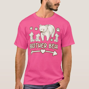 frère porter un tshirt 3 petits, frère ours tshirt
