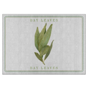 FRESH BAY FEUILLES 15x11 Planche à découper en ver