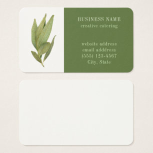 FRESH BAY FEUILLES 3.5x2 Carte de visite II