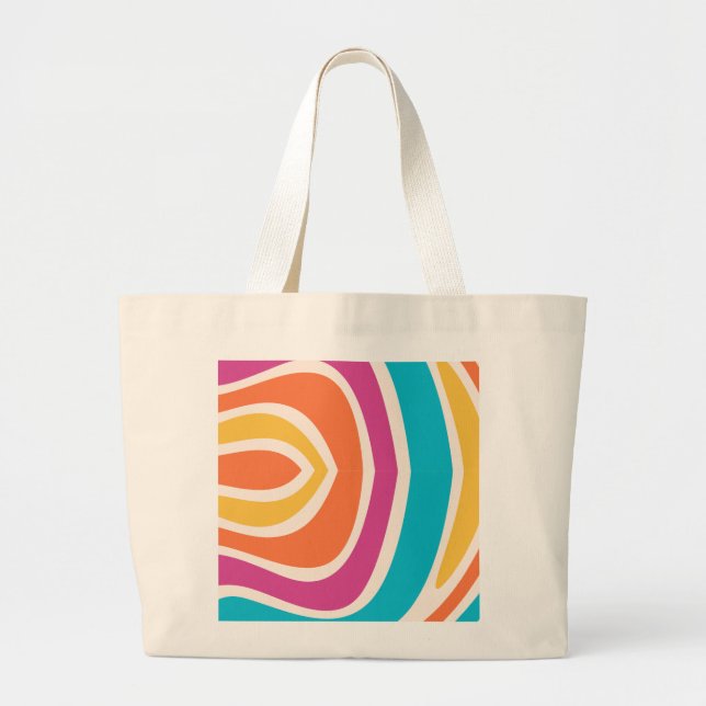 Fresh Lemon Pattern Tote Bag – Citrus Summer Desig (Devant)