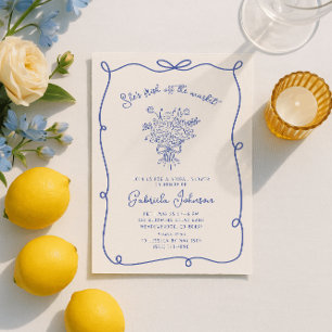 Fresh of the market nuptiale invitation à la douch