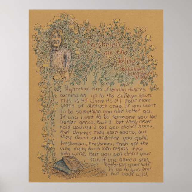 Freshman On The Vine - Poster (Devant)