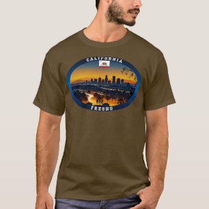 Fresno California Travel TShirt