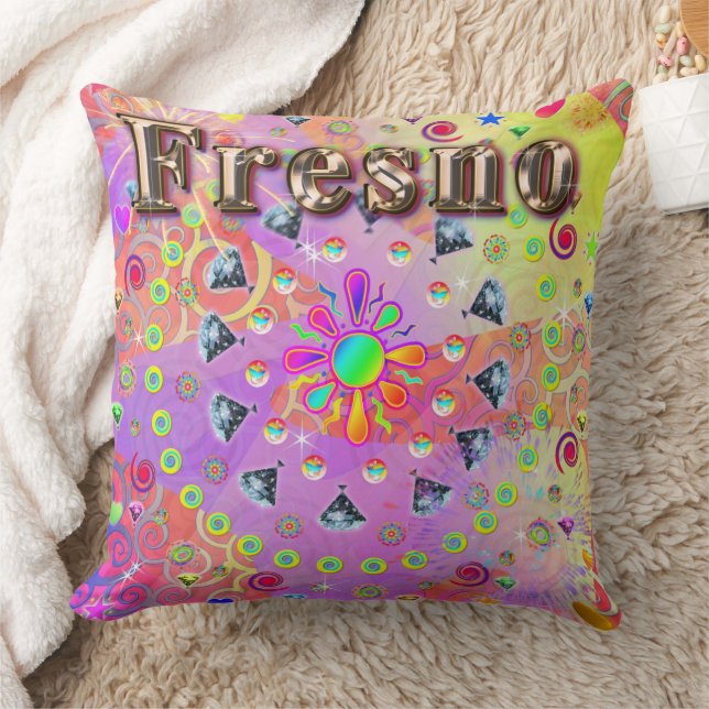 Fresno Lucky Golden Coussin (Couverture)