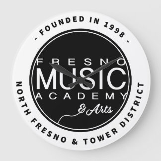 Fresno Music Academy & Arts Horloge murale