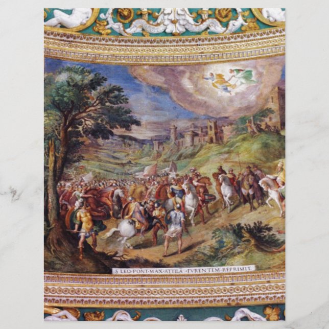 Fresque au musée du Vatican (Devant)