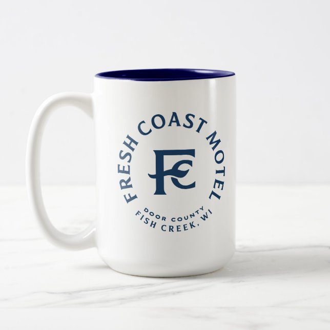 Fresque Coast Motel Coffee Mug (Gauche)