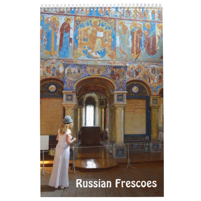 Fresques russes de 12 mois Calendrier photo (Protection)