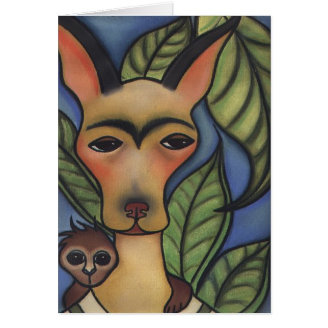 Frida avec le singe (Devant)