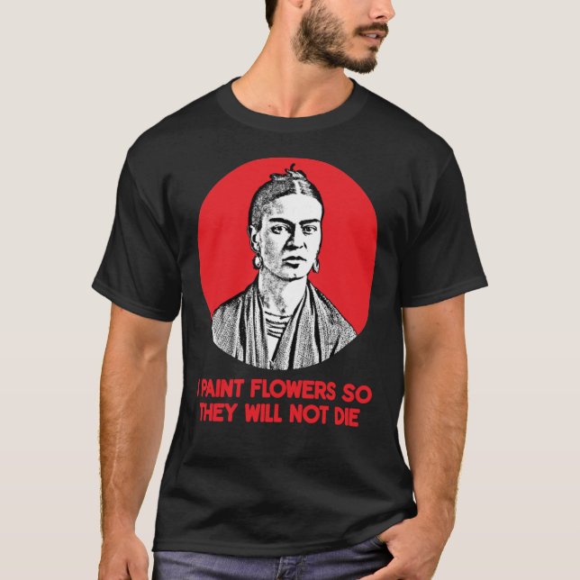 Frida Kahlo Cite T-Shirt classique Essentiel T-Shi (Devant)
