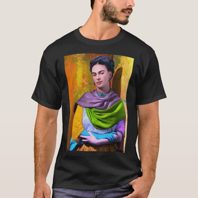 Frida Kahlo Peinture T-shirt classique essentiel (Devant)