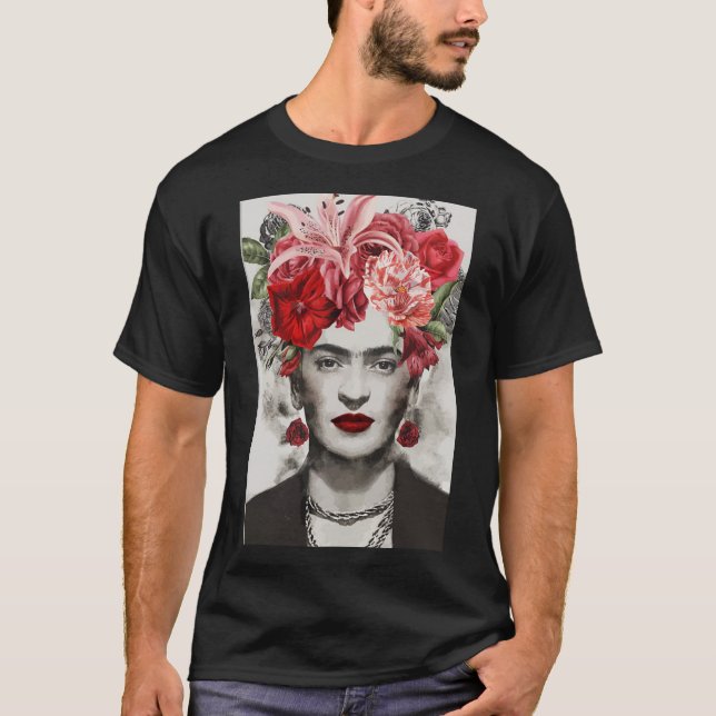 Frida Kahlo Peinture T-Shirt classique Essentiel T (Devant)