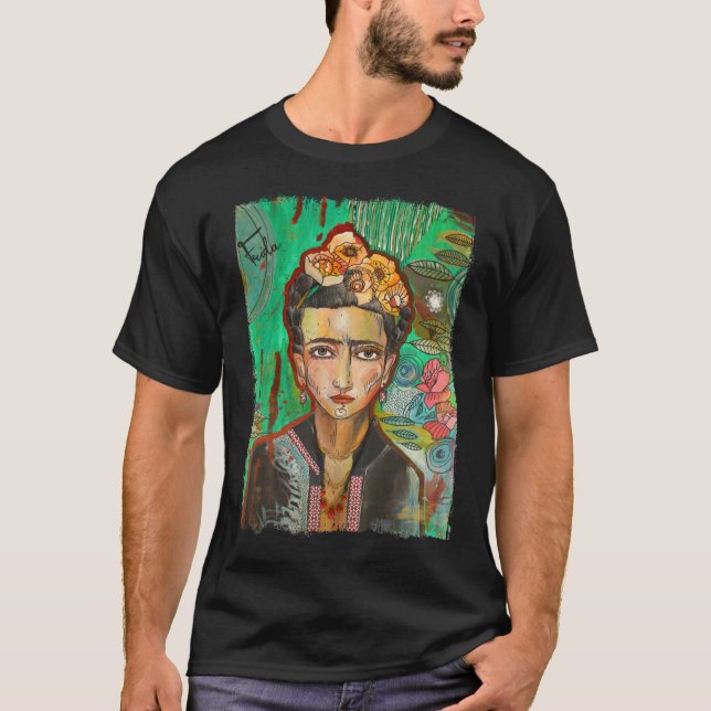 Frida Kahlo Tribute Classic T-shirt Essential T-Sh (Devant)