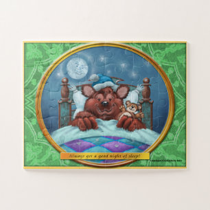 Frieda et le grand puzzle d'ours Brown