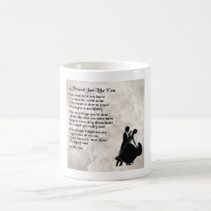 Friend Poem Mug - Dansers de bal Design