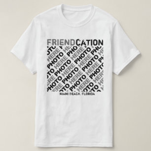 Friendcation créent votre propre T-shirt blanc